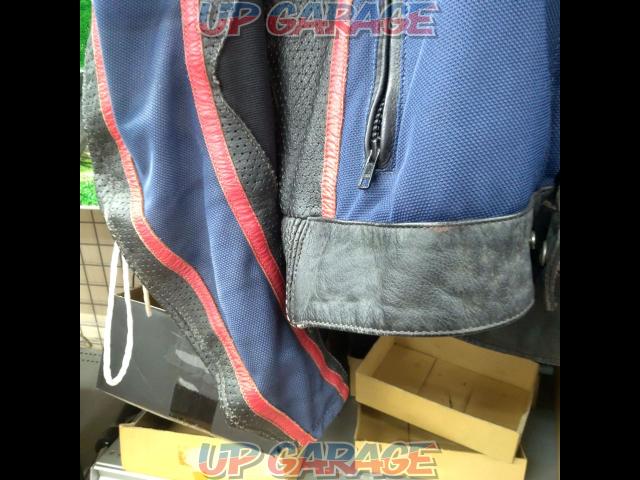 Size: LSEAL’S FSB-611
Punching leather / nylon mesh jacket-06