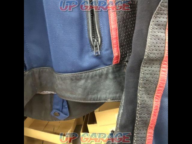 Size: LSEAL’S FSB-611
Punching leather / nylon mesh jacket-07
