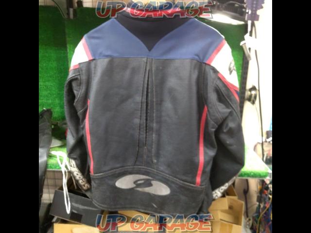 Size: LSEAL’S FSB-611
Punching leather / nylon mesh jacket-08
