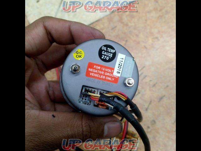 Autogauge(オートゲージ) 油圧計 + 油温計 セット-04