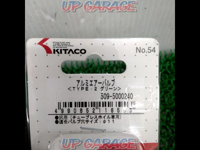 Kitaco アルミエアーバルブ TYPE-2 509-5000240-02