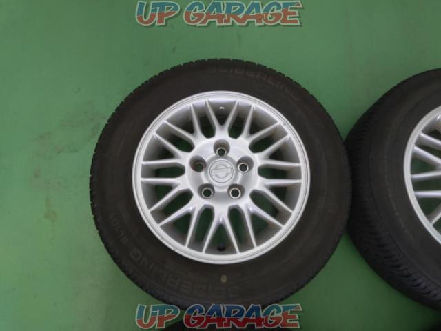 Nissan genuine
Laurel genuine aluminum wheels
+
BRIDGESTONE
SEIBERLING
SL 101-02