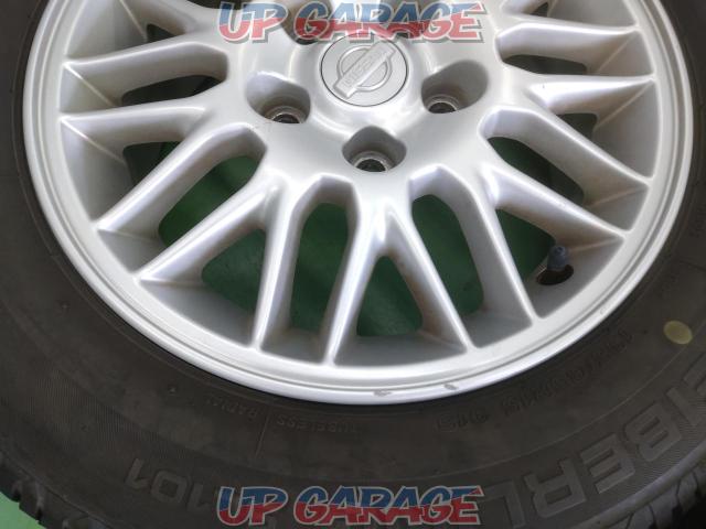 Nissan genuine
Laurel genuine aluminum wheels
+
BRIDGESTONE
SEIBERLING
SL 101-10