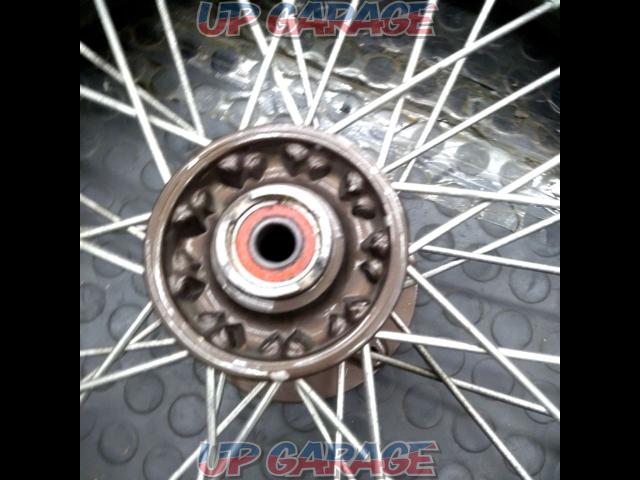 kawasaki
RK
Made by EXEL
Original wheel
Set before and after
D tracker
KLX 250-05
