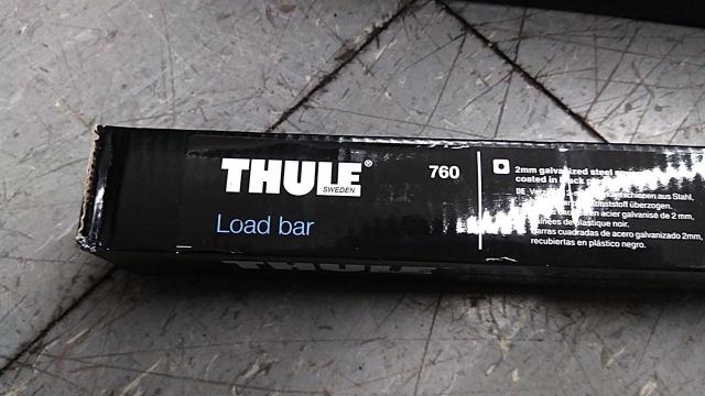 THULE ベースキャリアシステム フットKIT3095 + ロードバー760 + Rapid System753-03