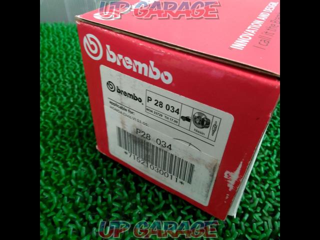 brembo
Brake pad
P28
034-02
