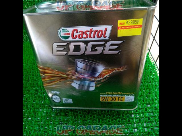 Castrol
EDGE
5W30/3L
Full synthetic oil
A high-performance engine oil that combines high fuel efficiency and engine protection performance and is suitable for a wide range of car models.-03