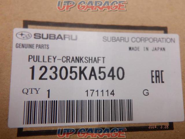 Subaru genuine pulley crankshaft-06