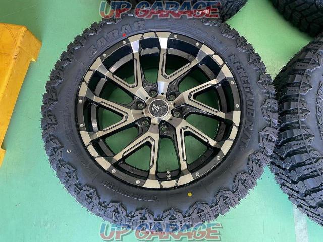 Used wheels unused tires NITRO
POWER
DERINGER
+
Radar
RENEGADE
R / T +
275 / 55R20
120/117Q
10PR
Made in 2023
Four-03