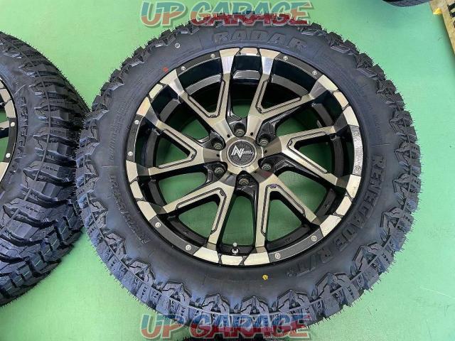 Used wheels unused tires NITRO
POWER
DERINGER
+
Radar
RENEGADE
R / T +
275 / 55R20
120/117Q
10PR
Made in 2023
Four-05