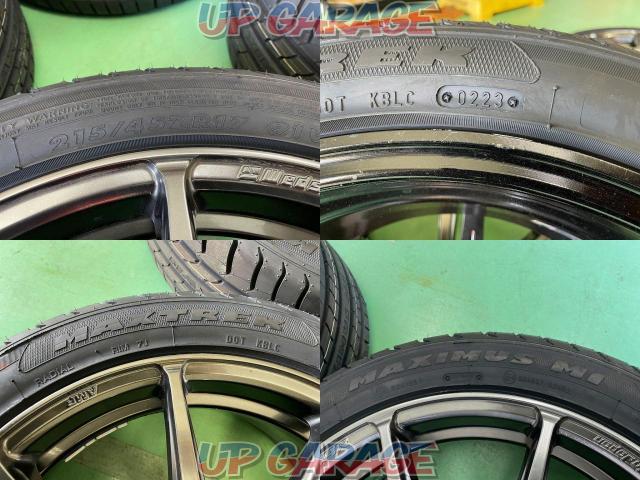 Used wheel unused tire
weds (Weds)
WedsSport (Sports)
SA-99R
+
MAXTREK
MAXIMUS
M1
215 / 45R17
91W
XL
Made in 2023
Four-02