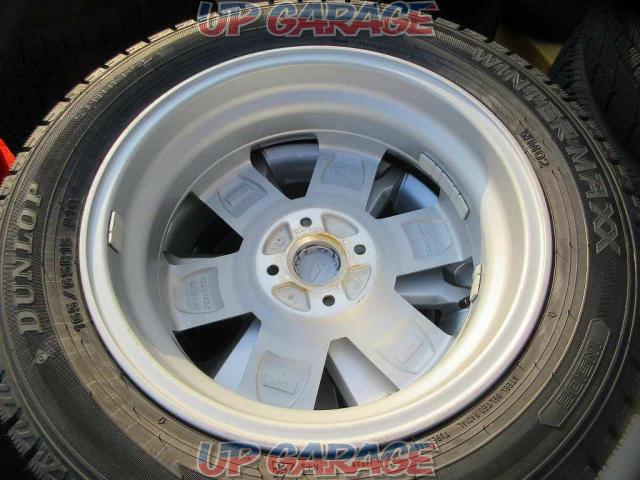 Used wheel unused studless
Daihatsu
Taft genuine 15 inch aluminum wheels
+
DUNLOP
WINTERMAXX
WM02
165 / 65R15
81Q
Made in 2023
Four-06
