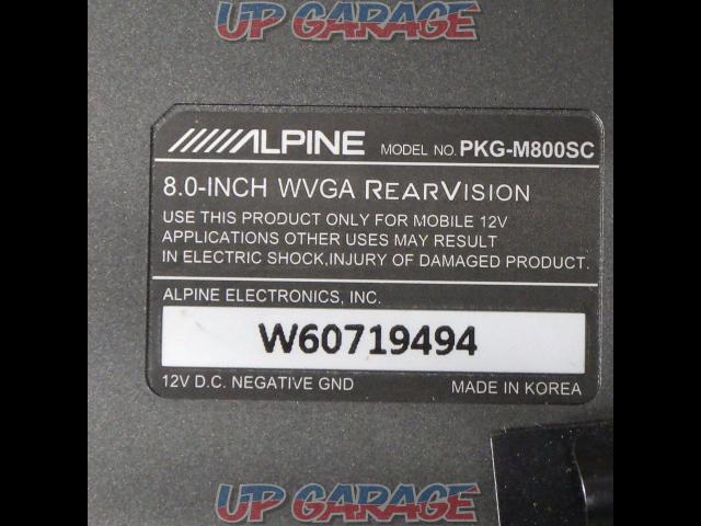 ALPINE(アルパイン) PKG-M800SC ヘッドレストモニター-05