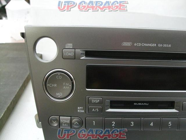 SUBARU
BP5
Legacy Touring Wagon early genuine audio
GX-203JEF2-02