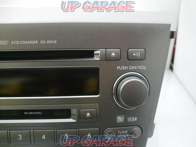 SUBARU
BP5
Legacy Touring Wagon early genuine audio
GX-203JEF2-03
