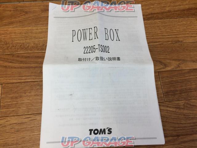 TOM'S
Power BOXC-HR
10 system
50 series/-04