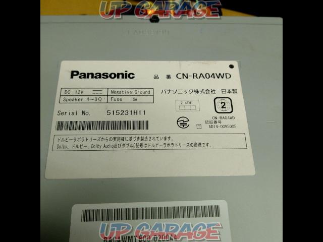 【Panasonic】CN-RA04WD フルセグ DVD CD SD BT音楽･ハンズフリ 録音-04