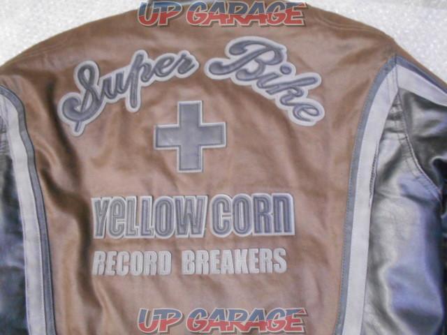 YeLLOW
CORN
Fake leather jacket-09