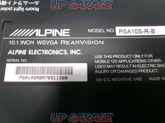 ALPINE PSA10S-R-B 10.1インチフリップダウンモニター-09