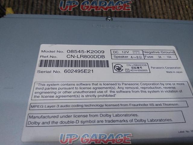Daihatsu genuine
08545-K2001
(CN-LR800DDB)
8 inches memory Navi
Bluetooth
CD
Comes with a dedicated DVD wake panel-03