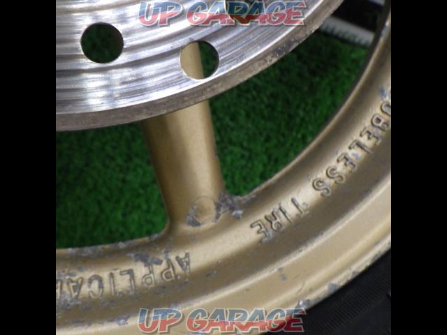 [Riders] HONDA
Live DIO
AF35
Genuine Front Wheel Tire Set-05