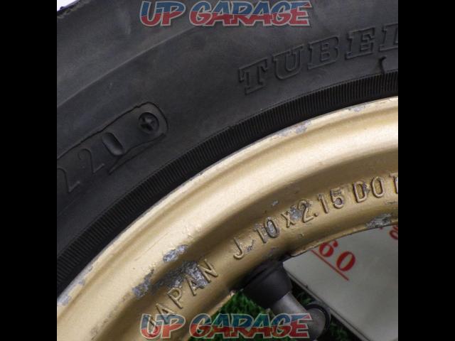[Riders] HONDA
Live DIO
AF35
Genuine Front Wheel Tire Set-06