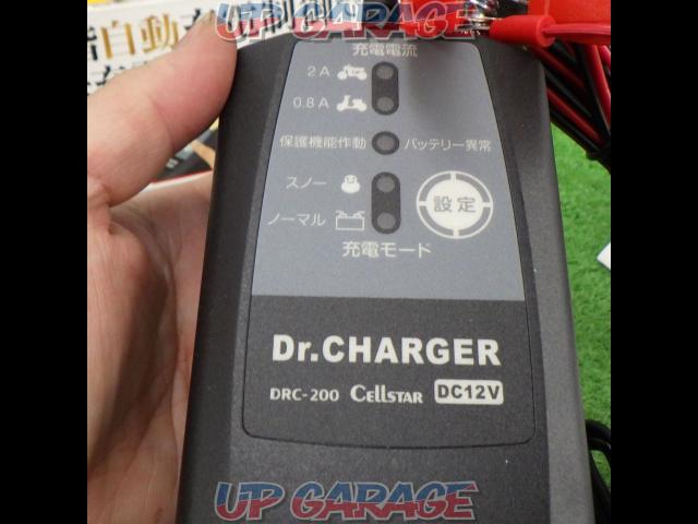 【ライダース】CELLSTAR バッテリー充電器 Dr.CHARGER DRC-200-05