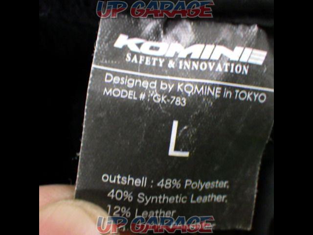 【ライダース】【KOMINE】GK-783 プロテクターグローブ-03