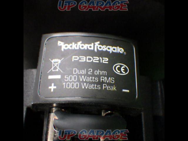 RockfordP3D212
Subwoofer with BOX-02