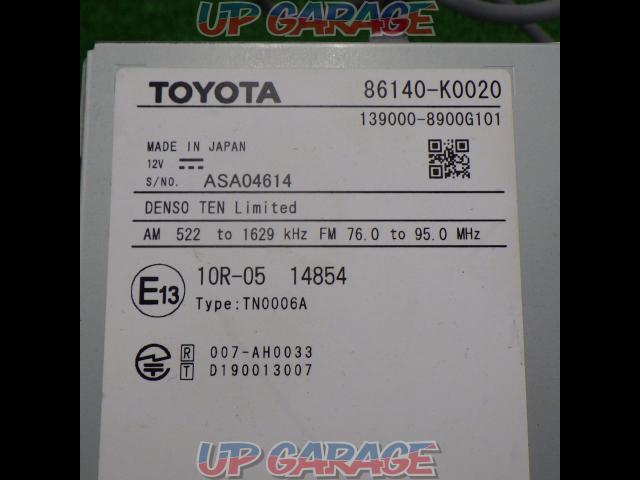 Toyota original (TOYOTA)
Yaris genuine 9 inch display audio
86140-K0020-04