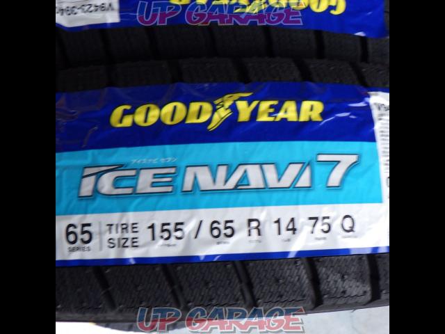 2022 unused studless tire set with label GOODYEARICE
NAVI 7-02