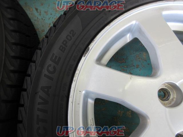 Daihatsu genuine
Move genuine wheels + YelloHat
PRACTIVA
ICE
BP02
155 / 65R14
Four-02