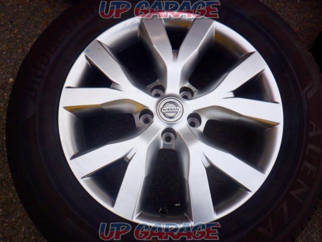 6 Nissan original (NISSAN)
Murano Z51 late genuine aluminum wheels
+
BRIDGESTONE (Bridgestone)
ALLENZA
LX100-02