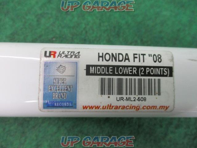 ULTRA RACING ミドルメンバーブレース ホンダ フィット GE6 品番:UR-ML2-508-04