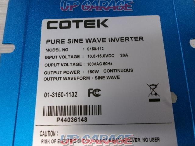 COTEK
Inverter
S150-112-09