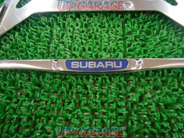Subaru genuine
Plated license frame-03