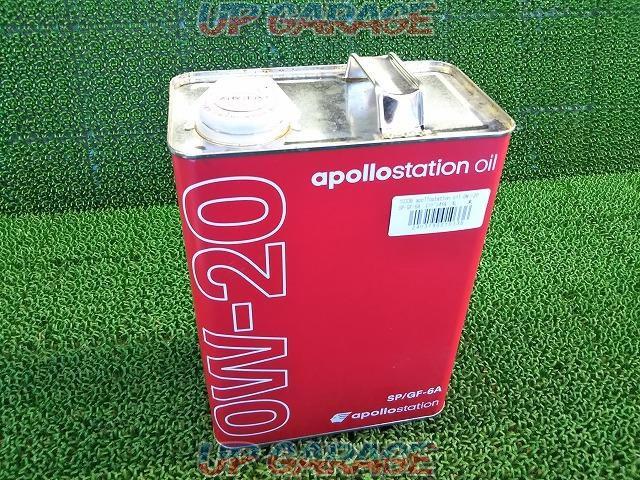 apollostation oil 0W-20 SP-GF-6A エンジンオイル 4L -03