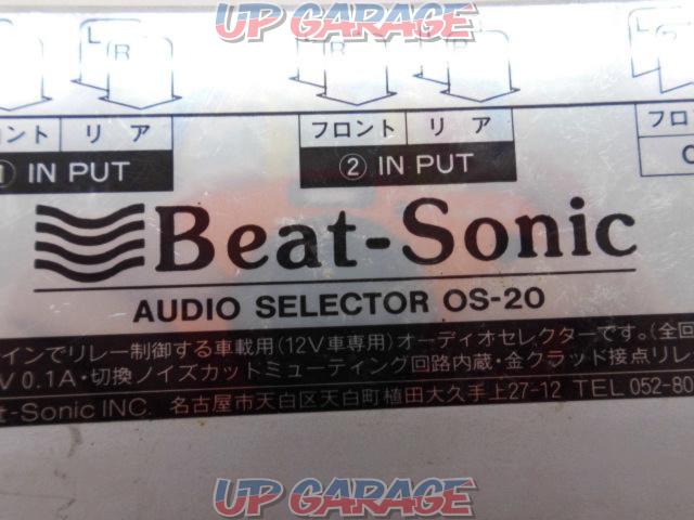 Beat-Sonic
AUDIO
SELECTOR
OS-20-02