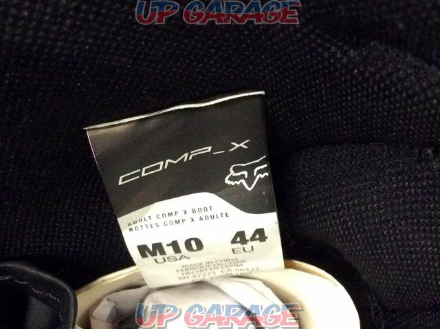 【FOX】COMP X コンプXブーツ ブラック サイズ:27.0cm-04