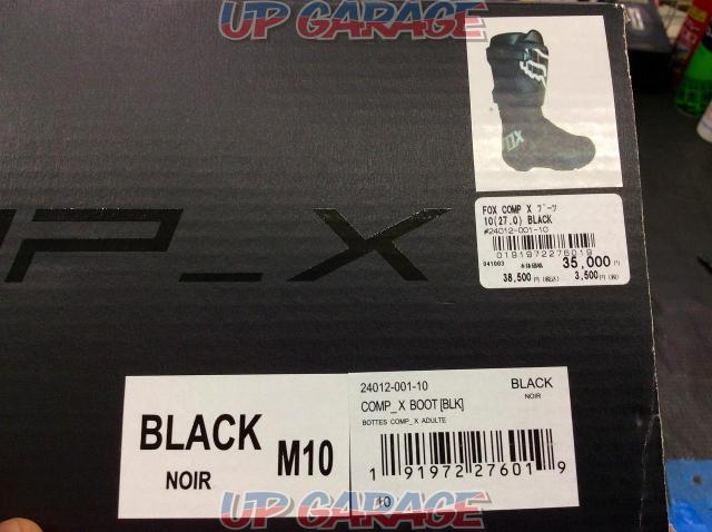 【FOX】COMP X コンプXブーツ ブラック サイズ:27.0cm-05