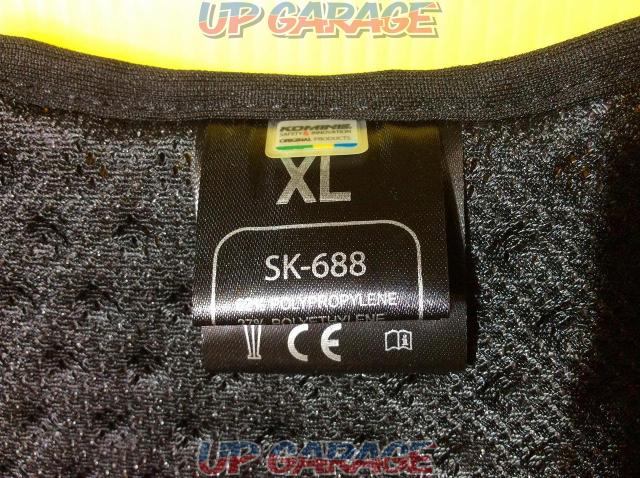 【KOMINE】SK-688 スプリームボディプロテクター ブラック サイズ:XL-07