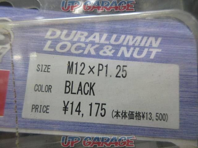 【RAYS】DURA-NUTS DURALUMIN LOCK&NUT  M12xP1.25 20コセット-10