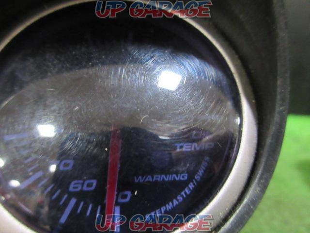 【Autogauge】4連メーター 油圧計/油温計/水温計/バキューム計※電源線無し-04