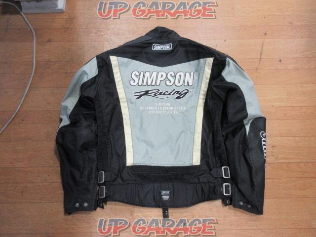【SIMPSON】Racing ナイロンジャケット Lサイズ-02