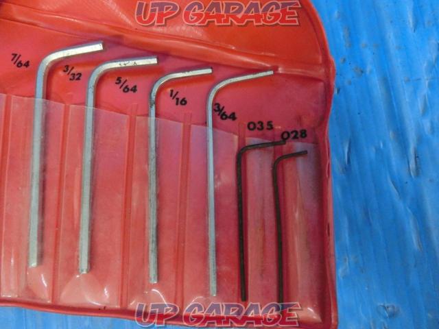 Vintage product SNAP-ON
inch pex wrench
Hex wrench
C-154-04