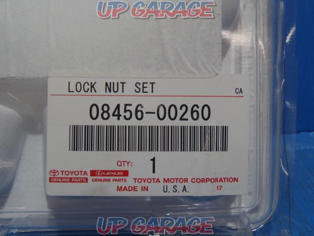 Toyota genuine
Wheel lock set
08456-00260-02
