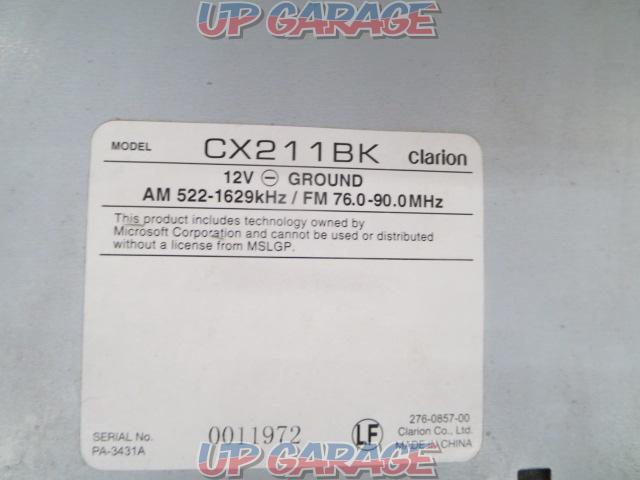 Clarion
CX211BK
2DIN
CD / USB / MP3 / WMA receiver-05