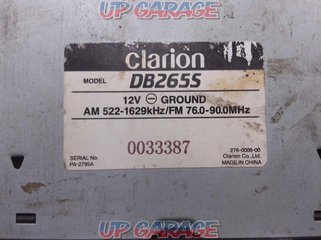 Clarion
DB265S
CD deck-04