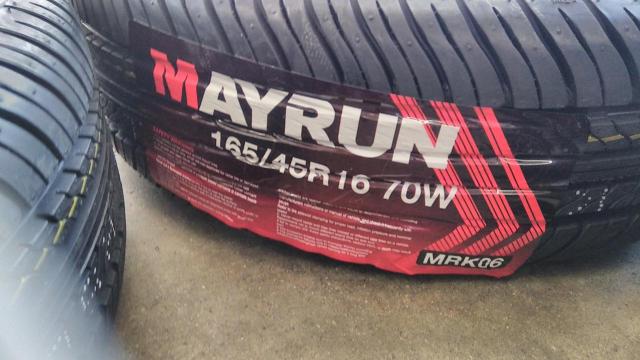 KYOHO
STEINER
VS5
+
Outlet unused tire
MAYRUN
MRK06-06