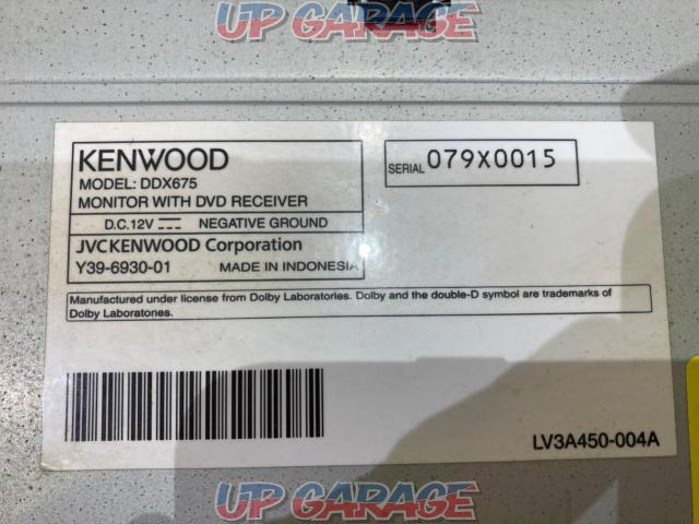 KENWOOD DDX675 2DINタイプ DVDモニター-05